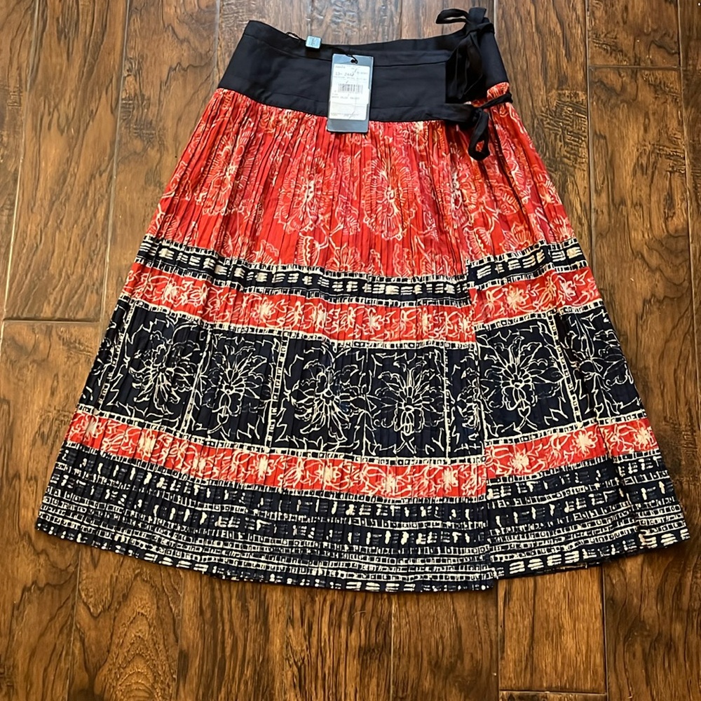 NWT!  Weekend Maxmara 100% flax linen skirt, size 2 - Picture 2 of 12